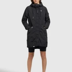 Budget ⌛ Khujo GAMES - Parka - Schwarz, Damen 👏