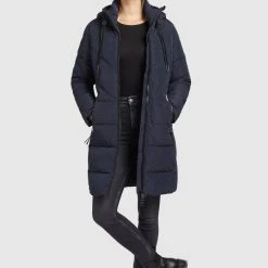 Bestpreis 🧨 Khujo ELESSA2 - Wintermantel - Dunkelblau, Damen 👏 14 Bestpreis 🧨 Khujo ELESSA2 - Wintermantel - Dunkelblau, Damen 👏 -Khujo Verkaufsladen bee81771da1643abae4a4816e477f0b2