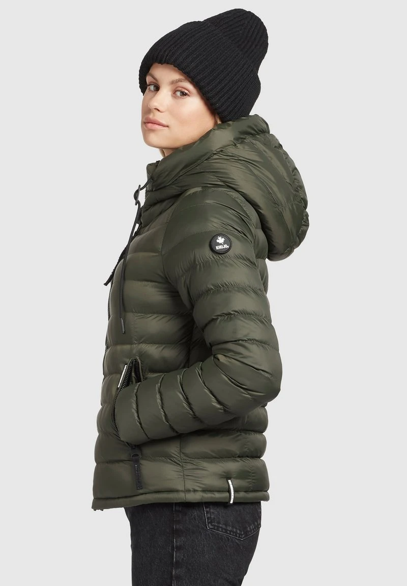 Aktion ❤️ Khujo LOVINA2 SHINE - Übergangsjacke - Dunkeloliv, Damen ❤️ 4 Aktion ❤️ Khujo LOVINA2 SHINE - Übergangsjacke - Dunkeloliv, Damen ❤️ – Bild 4