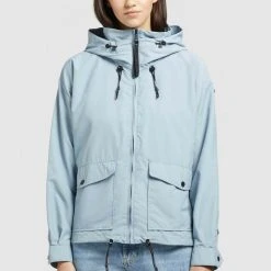 Neu ✔️ Khujo BLAIR - Übergangsjacke - Hellblau, Damen 😍