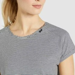 Auslauf 🛒 Khujo BABSI - T-Shirt Print - Schwarz Weiß Gestreift, Damen ⌛ -Khujo Verkaufsladen bf9ddedfc726487c986c9339afa90c54