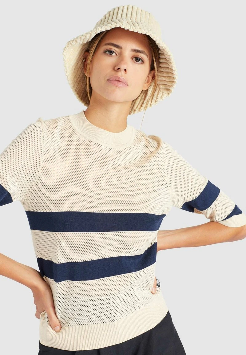 Großhandel 🌟 Khujo CHUMANE - T-Shirt Print - Sand/dark Blue, Damen 👏 5 Großhandel 🌟 Khujo CHUMANE - T-Shirt Print - Sand/dark Blue, Damen 👏 – Bild 5