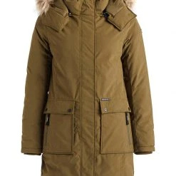Blitzangebot 👍 Khujo ATHENA - Parka - Oliv, Damen ⭐ -Khujo Verkaufsladen c0f9aa101cab48448d8ad8ba8bedb3c9