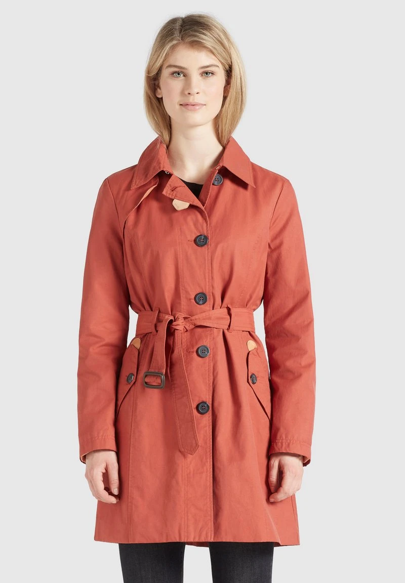 Bestes Angebot 😍 Khujo AURORA - Trenchcoat - Rot, Damen 💯 1 Bestes Angebot 😍 Khujo AURORA - Trenchcoat - Rot, Damen 💯