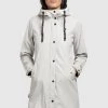 Blitzangebot 🤩 Khujo ODELIE - Regenjacke / Wasserabweisende Jacke - Hellgrau, Damen 🔔