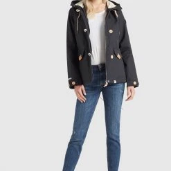 Großhandel 😍 Khujo FARAI - Outdoorjacke - Schwarz, Damen 👍 -Khujo Verkaufsladen c2630fead9f042feb45ff69b31b3a237