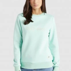 Billig 😀 Khujo CREOLE - Sweatshirt - Türkis, Damen ⭐