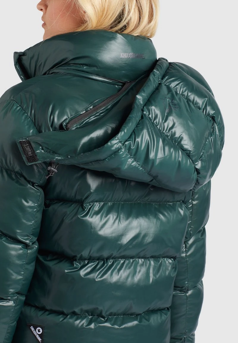 Billig 💯 Khujo CAMILLE - Winterjacke - Dunkelgrün Glänzend, Damen ❤️ 5 Billig 💯 Khujo CAMILLE - Winterjacke - Dunkelgrün Glänzend, Damen ❤️ – Bild 5