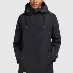 Neu 😍 Khujo JELLE - Parka - Schwarz, Damen ✔️