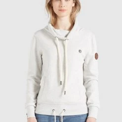Angebote ❤️ Khujo TEMPA - Kapuzenpullover - Hellgrau Meliert, Damen ❤️