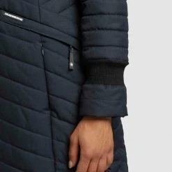 Großhandel ⌛ Khujo MANTEL TOOTS STRUCTURED - Wintermantel - Dunkelblau, Damen ⭐ -Khujo Verkaufsladen c38c86f07ee74a5a8193a76a9b5d8a1e