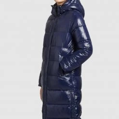 Blitzangebot 🎉 Khujo CORINNA SHINY - Wintermantel - Dunkelblau Glänzend, Damen 🥰 -Khujo Verkaufsladen c59d16bafc1c448d913f97e0ebac9640