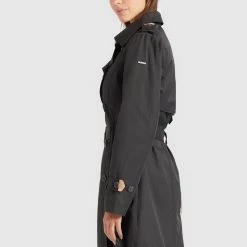 Coupon 🌟 Khujo AMELE - Trenchcoat - Schwarz, Damen 🥰 11 Coupon 🌟 Khujo AMELE - Trenchcoat - Schwarz, Damen 🥰 -Khujo Verkaufsladen c5eaf202bb8844459a8a1ed77ab283ed
