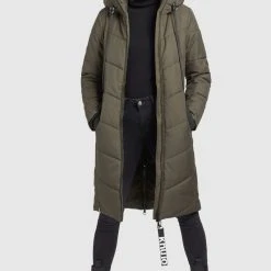 Angebote 🔥 Khujo ARIBAY - Wintermantel - Dunkeloliv, Damen ⭐ -Khujo Verkaufsladen c6b02df65f20452e8b914def22490088
