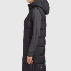 Bestes Angebot ✔️ Khujo MAGNETA MATT - Weste - Schwarz, Damen 🥰 -Khujo Verkaufsladen c8bc36992e804bb1b7b301199b31fa3f