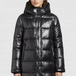 Blitzangebot 🤩 Khujo WENCKE SHINY - Winterjacke - Schwarz, Damen 🌟