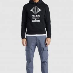 Neu ✔️ Khujo WILBUR STANDARD - Kapuzenpullover - Schwarz, Herren 👍 -Khujo Verkaufsladen ca224ca720434cd4bb807d2d0b1613c0