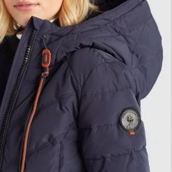 Coupon 😉 Khujo EIJA - Winterjacke - Dunkelblau, Damen ✔️ -Khujo Verkaufsladen cbb6f5637b094212b052fe10f75e8f9f
