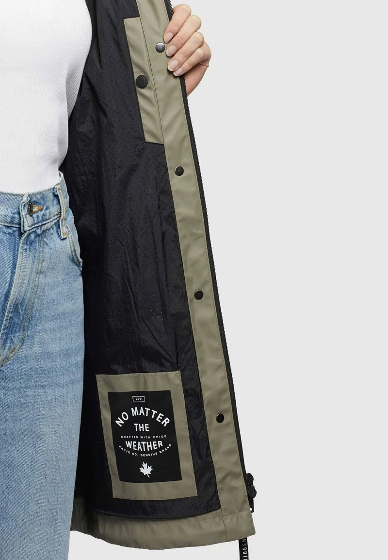 Besorgen 🎉 Khujo ODELIE - Regenjacke / Wasserabweisende Jacke - Graugrün, Damen 🎉 7 Besorgen 🎉 Khujo ODELIE - Regenjacke / Wasserabweisende Jacke - Graugrün, Damen 🎉 – Bild 7