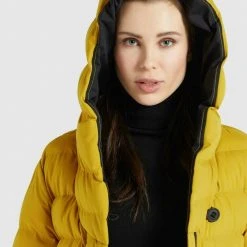 Brandneu 🥰 Khujo DIWANA MATT - Wintermantel - Gelb, Damen 😉 -Khujo Verkaufsladen cc1cdd23e220426284bbd2765e892b50