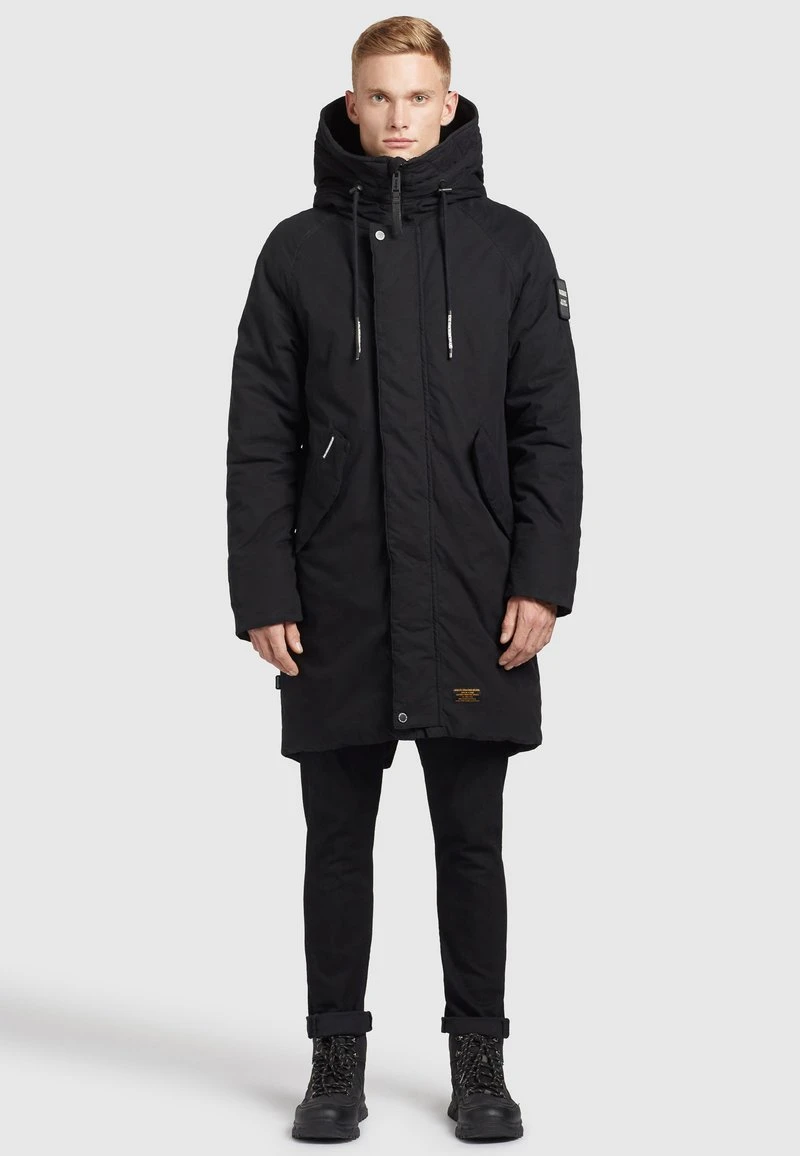 Schlussverkauf ❤️ Khujo HAAK - Wintermantel - Schwarz, Herren 👍 2 Schlussverkauf ❤️ Khujo HAAK - Wintermantel - Schwarz, Herren 👍 – Bild 2