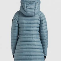 Bester Verkauf 🎉 Khujo MANTEL NIANA SHINE - Wintermantel - Blaugrau, Damen 😀 -Khujo Verkaufsladen ceab337506a7419aa1cc4d0ccc26847e