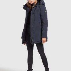 Coupon 🥰 Khujo KANDA - Wintermantel - Dark Blue, Damen 😉 -Khujo Verkaufsladen cecda203005848e18462542180ef38a1