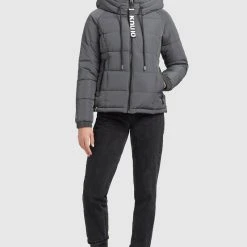 Brandneu ⌛ Khujo LILENA - Winterjacke - Grau, Damen 😀 -Khujo Verkaufsladen d028df5557b2428ab5e0feee5804683e