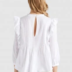 Großhandel 🔔 Khujo HALIA - Bluse - Weiß, Damen ⌛ -Khujo Verkaufsladen d154cc67a8b543a896c57c577b9e0e4a