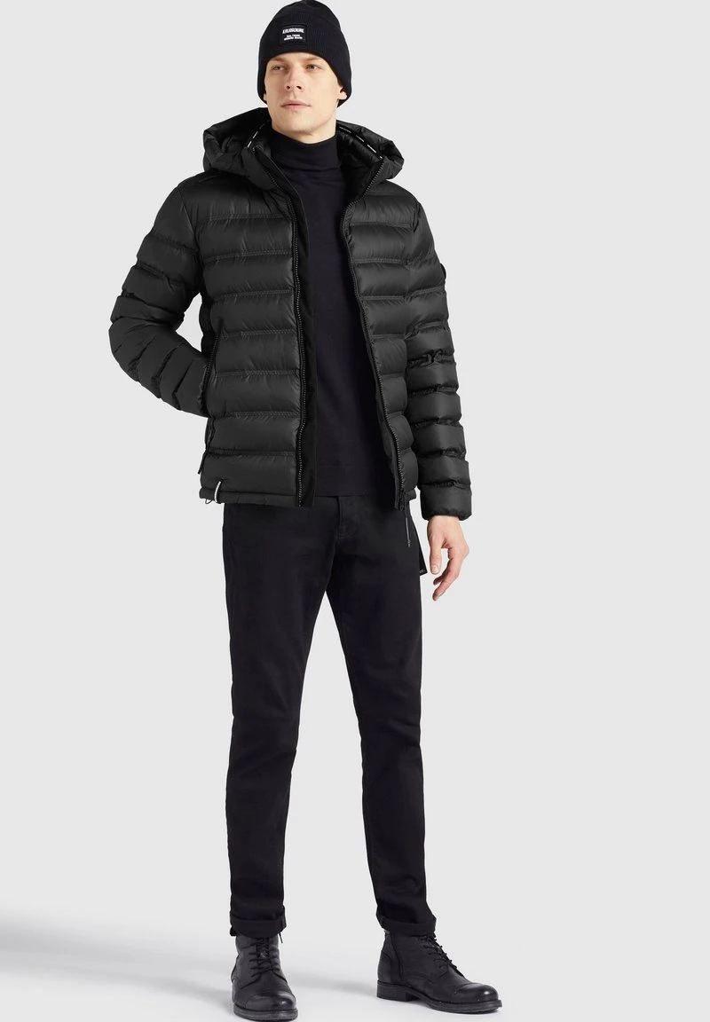 Großhandel 🤩 Khujo TUDOR - Winterjacke - Schwarz Tarnfleck Polyester, Herren ⌛ 2 Großhandel 🤩 Khujo TUDOR - Winterjacke - Schwarz Tarnfleck Polyester, Herren ⌛ – Bild 2