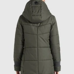 Billig ⭐ Khujo ELVA STRUCTURED - Wintermantel - Dunkeloliv, Damen 😀 -Khujo Verkaufsladen d17f10b3ee8046489f1e416fc0ed2d19