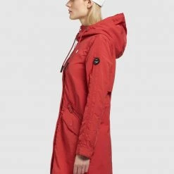 Neu 🔥 Khujo GAMES - Parka - Rot, Damen ⭐ -Khujo Verkaufsladen d26816239b3b4db19ea3d5055ba20571