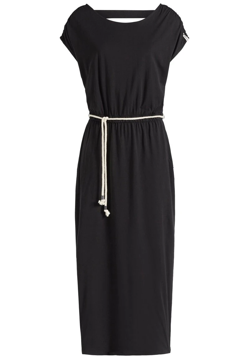 Aktion 🔔 Khujo DOREEN - Maxikleid - Schwarz, Damen ⭐ 8 Aktion 🔔 Khujo DOREEN - Maxikleid - Schwarz, Damen ⭐ – Bild 8