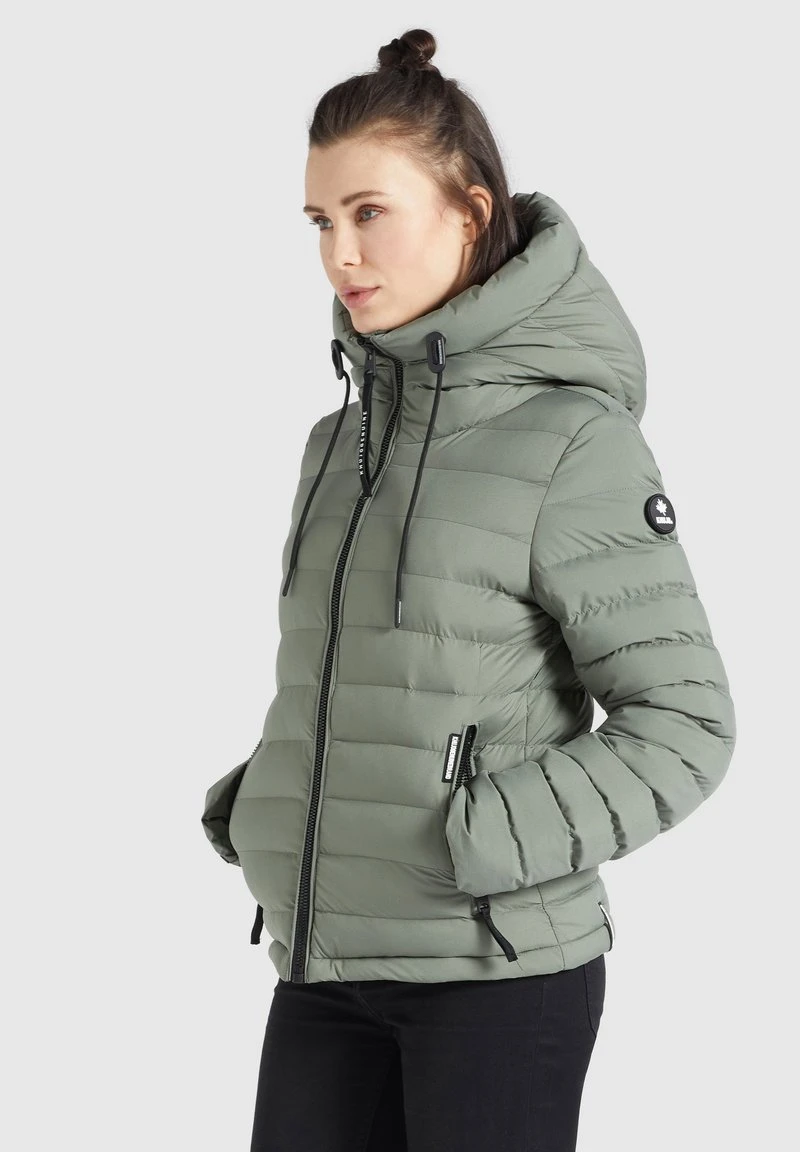 Billig 👏 Khujo LOVINA MATT - Übergangsjacke - Graugrün, Damen 🎁 4 Billig 👏 Khujo LOVINA MATT - Übergangsjacke - Graugrün, Damen 🎁 – Bild 4