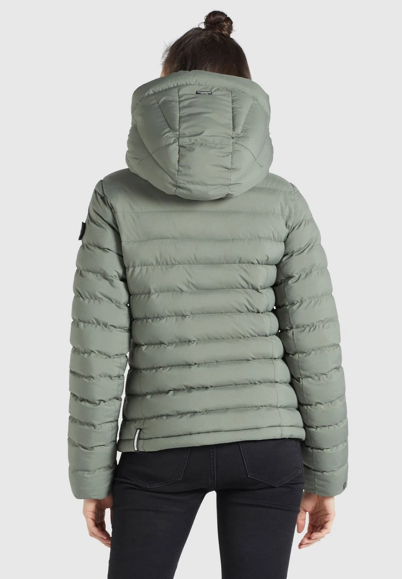 Billig 👏 Khujo LOVINA MATT - Übergangsjacke - Graugrün, Damen 🎁 3 Billig 👏 Khujo LOVINA MATT - Übergangsjacke - Graugrün, Damen 🎁 – Bild 3