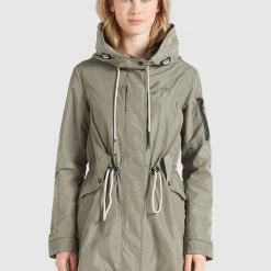 Budget ⭐ Khujo CATHARINA - Parka - Hellkhaki, Damen ⭐