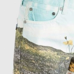 Schlussverkauf ✔️ Khujo ANOUK - Jeans Shorts - Blau Weiß Gemustert, Damen 💯 -Khujo Verkaufsladen d4608b44d9034953a0b72369bcce28fc