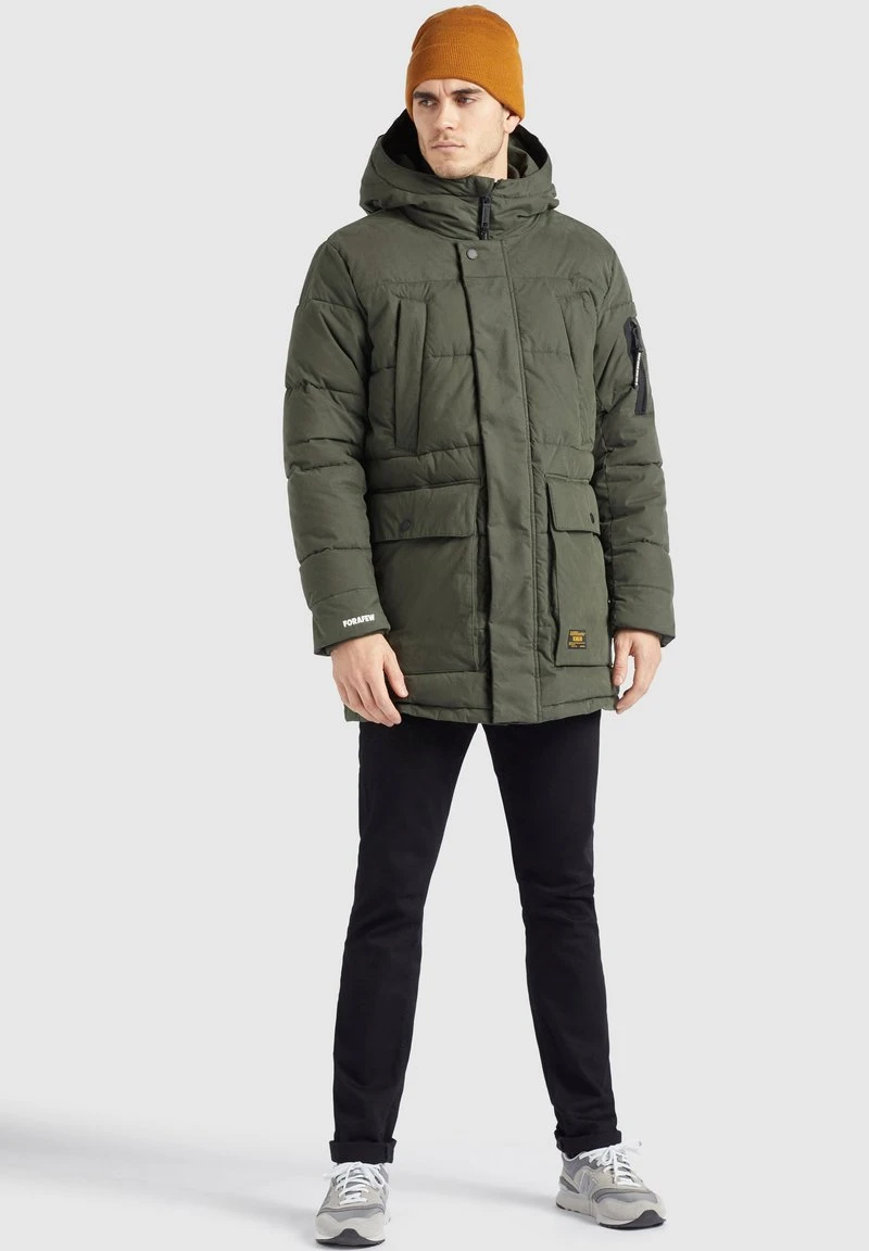 Brandneu 🔔 Khujo SHANCK - Wintermantel - Dunkeloliv, Herren 🥰 2 Brandneu 🔔 Khujo SHANCK - Wintermantel - Dunkeloliv, Herren 🥰 – Bild 2