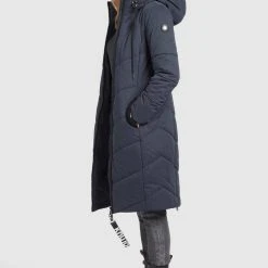 Bester Verkauf ❤️ Khujo ARIBAY PEACHED - Wintermantel - Dunkelblau, Damen 🔔 -Khujo Verkaufsladen d72c8ac52cad4c6d827e63716bf35a09
