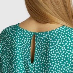 Neu 🎁 Khujo AVARU - Freizeitkleid - Turquoise, Damen ❤️ -Khujo Verkaufsladen d747811b9d3b49c2b8c5fccf8b8ca76f