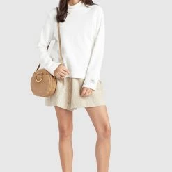 Schlussverkauf 🔔 Khujo MALINA - Sweatshirt - White, Damen 🔔 -Khujo Verkaufsladen d76bcfa42eb34fd39b8f53821fd77e36