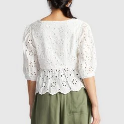 Auslauf ✔️ Khujo GALILEA - Bluse - White, Damen 🔔 -Khujo Verkaufsladen d7945956367a4e74bc1bc58d3d673f76