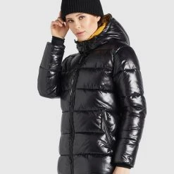 Bestpreis 🎁 Khujo AWINTA - Winterjacke - Schwarz, Damen 🎁 -Khujo Verkaufsladen d7a6fb37b29c496eb9ab96bdf3269d57
