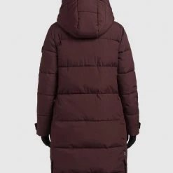 Billig ✨ Khujo DAKOTA - Wintermantel - Weinrot, Damen ❤️ -Khujo Verkaufsladen d879d19b23c548b9b724264d768abc50