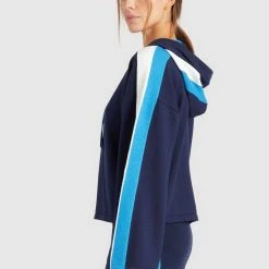 Rabatt 🎁 Khujo ZENGINA - Kapuzenpullover - Blue/white, Damen ✔️ -Khujo Verkaufsladen d8ef56f873eb4d08a9bbc14bd5cb4368