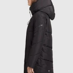 Budget ❤️ Khujo JORDIS - Wintermantel - Schwarz, Damen 🛒 -Khujo Verkaufsladen d95a1bfe007f45609e4172cf8ba5431d