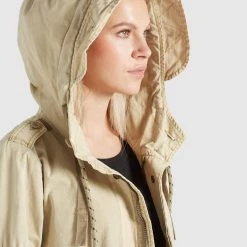 Brandneu 😉 Khujo BANELE - Parka - Camel, Damen 😀 -Khujo Verkaufsladen d9ada57d573343e98011e4542854902f