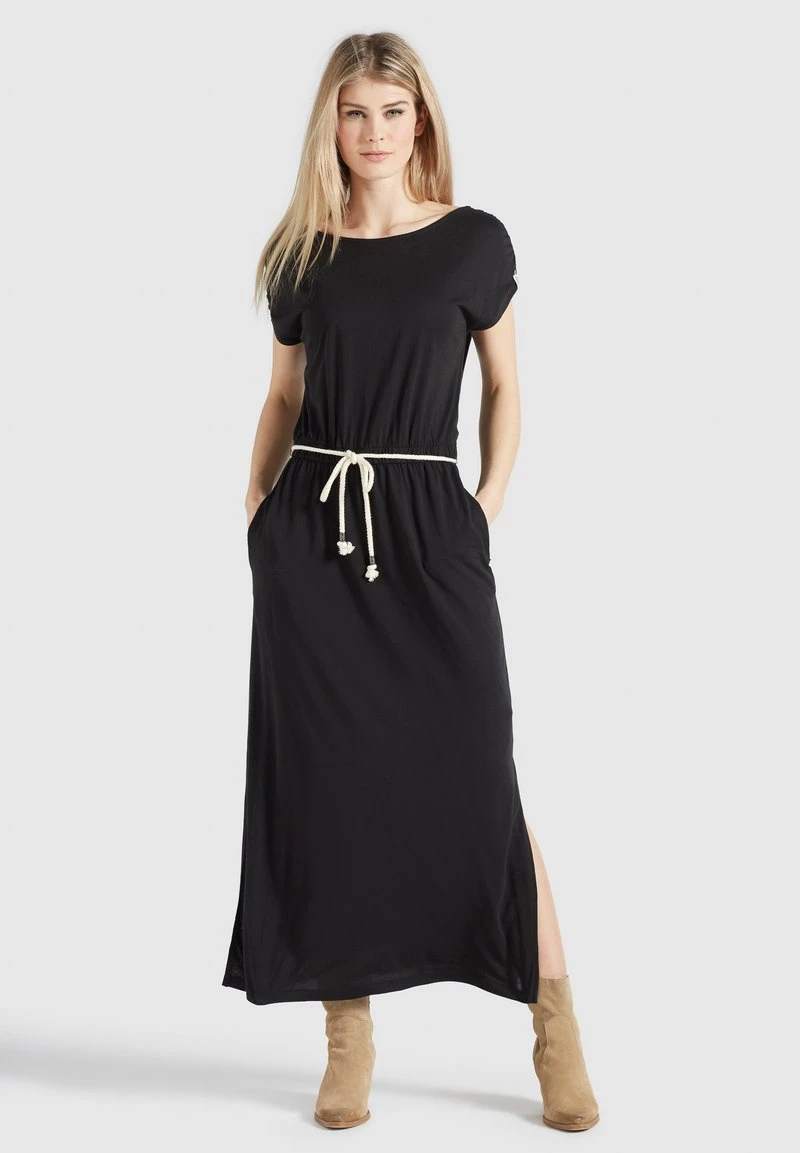 Aktion 🔔 Khujo DOREEN - Maxikleid - Schwarz, Damen ⭐ 1 Aktion 🔔 Khujo DOREEN - Maxikleid - Schwarz, Damen ⭐