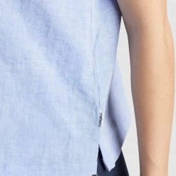 Billig 🤩 Khujo MEDINA - Bluse - Blau, Damen ❤️ -Khujo Verkaufsladen db8e5c4f7e804871a2dfce6bda1c50d5