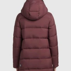 Am billigsten 😉 Khujo WENCKE MATT - Wintermantel - Weinrot, Damen ✔️ -Khujo Verkaufsladen dbcbe7f0a573482ea7379a545b625592